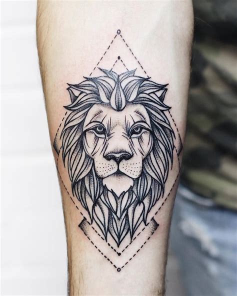 Intricate Lion Tattoo Design Intricate Lion Tattoo Design