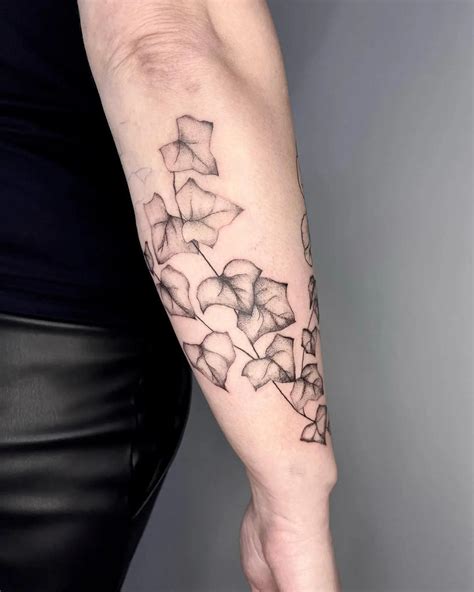 Ivy Forearm Tattoos The Dark Knight Art With A Point Ivy Forearm Tattoos The Dark Knight Art With A Point