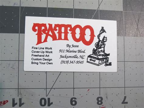 Jacksonville Nc Tattoomenu