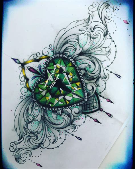 Jewel Tattoo Design By Tattoosuzette On Deviantart Jewel Tattoo Design By Tattoosuzette On Deviantart