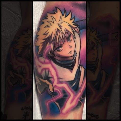 Killua Done By Ryantieszen Artist Redarbortattoo Located In Sioux