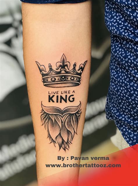 King Crown Tattoo Designs