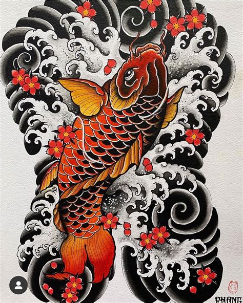 Koi Fish Tattoo On Back Tattoo Style Trends Koi Fish Tattoo On Back Tattoo Style Trends