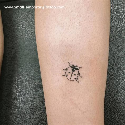 Ladybug Temporary Tattoo Set Of 3