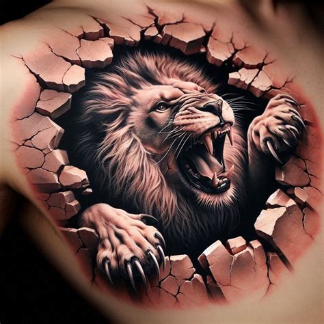 Lion Ripped Skin Tattoo Design Surreal Tattoo Ripped Skin Tattoo Lion Ripped Skin Tattoo Design Surreal Tattoo Ripped Skin Tattoo
