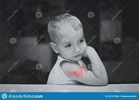 Little Boy With Heart Symbol Tattoo Stock Photo Image Of Confused Little Boy With Heart Symbol Tattoo Stock Photo Image Of Confused