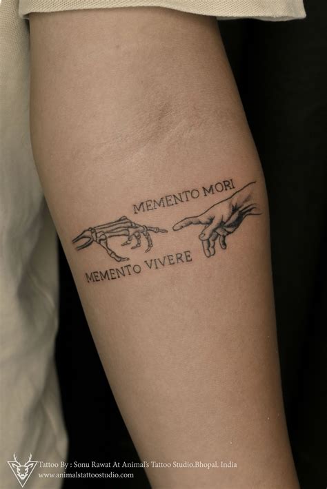 Memento Vivere Memento Mori Tattoo