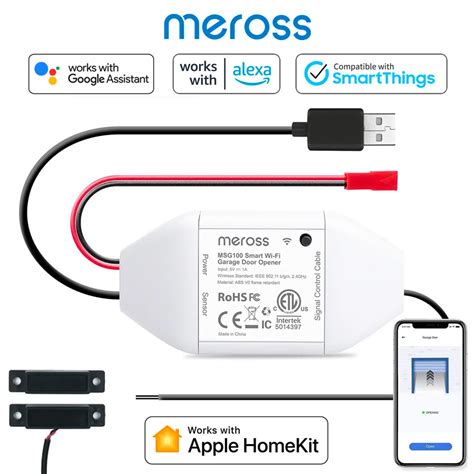 Meross Smart Wi Fi Garage Door Opener Modo Store Uae Meross Smart Wi Fi Garage Door Opener Modo Store Uae