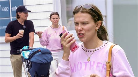 Millie Bobby Brown Amp 39 S Secret Ink Revealed From Tribute To Grandmother