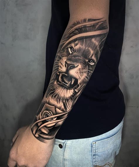 Most Unique Fearless Lion Tattoo Designs To Ink Wittyduck Arm