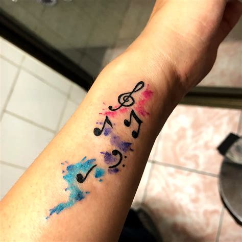 Musical Note Tattoo