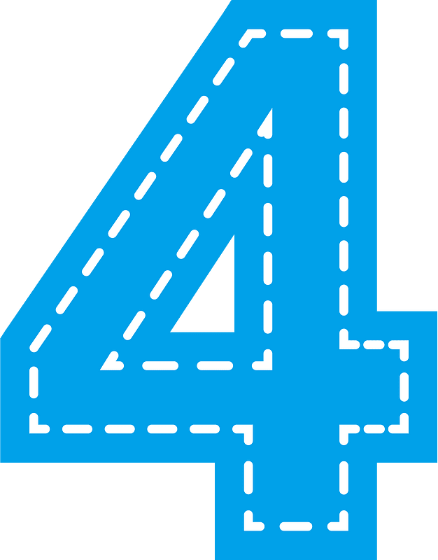 Number 4 Clipart Free Download Transparent Png Creazilla