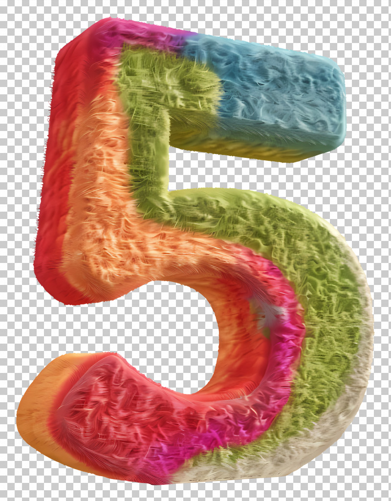 Number 5 Colorful Number Five Illustration Png Clipart Art Colorful Colorful Number Five