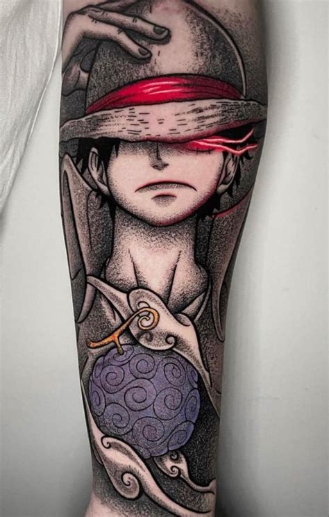 One Piece Luffy Tattoo One Piece Luffy Tattoo