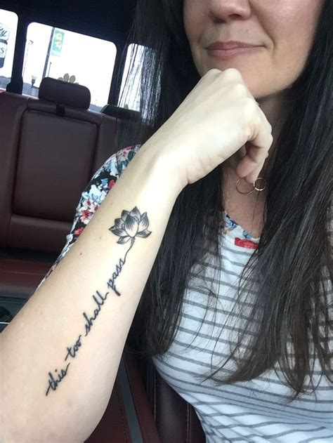 Outer Forearm Tattoo Quotes Temporary Tattoo Trends