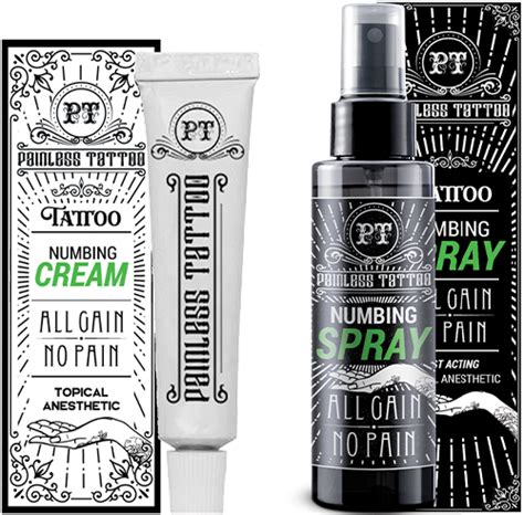 Painless Tattoo Numbing Spray Painlesstattoo Painless Tattoo Numbing Spray Painlesstattoo
