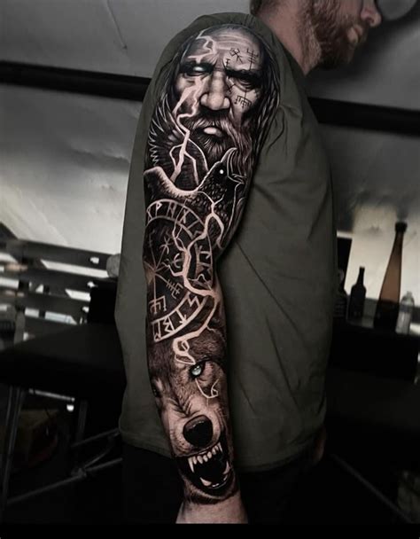 Pin By Kiernan Anesi On Norse Tattoos Viking Tattoos For Men Viking