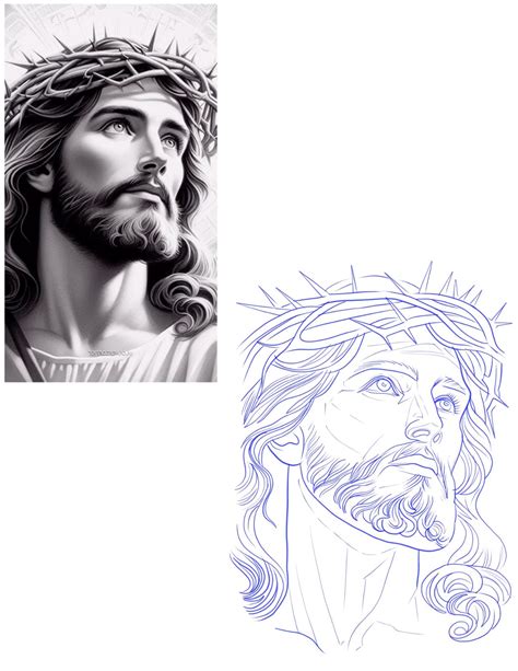 Pin By Wisnu On Tato In 2025 Jesus Drawings Jesus Tattoo Design Pin By Wisnu On Tato In 2025 Jesus Drawings Jesus Tattoo Design