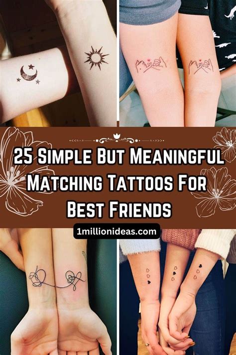 Pinterest In 2024 Matching Friend Tattoos Friend Tattoos Matching