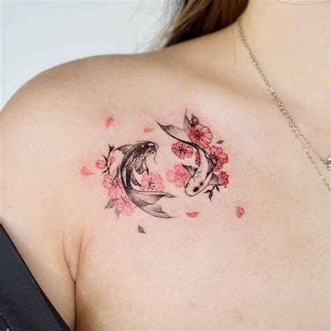 Pisces Koi Tattoos