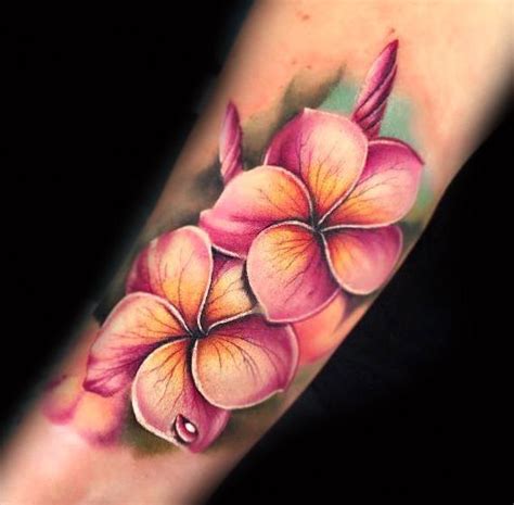 Plumeria Hawaiian Flower Tattoos Tattoo Style Trends Plumeria Hawaiian Flower Tattoos Tattoo Style Trends