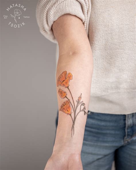 Poppy Flower Tattoos Updated Natasha Tsozik Poppy Flower Tattoos Updated Natasha Tsozik