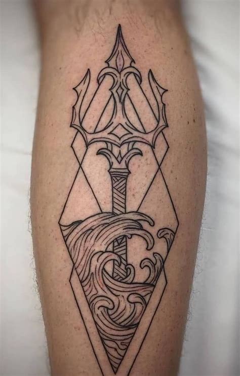 Poseidon Symbol Tattoo Bronctattooaus Com