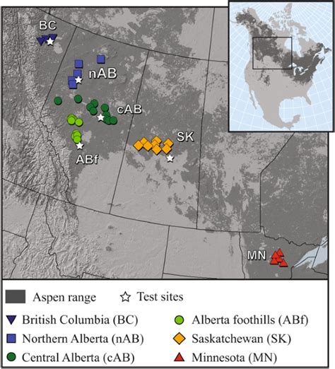 Post Glacial Biogeography Of Trembling Aspen Inferred From Habitat Models And Genetic Variance In Quantitative Traits Scientific Reports