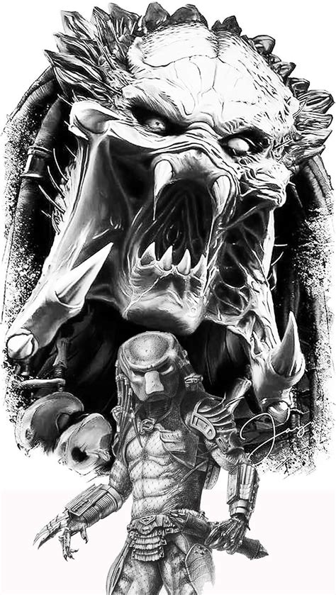 Predator Tattoo Drawings Bronctattooaus Com