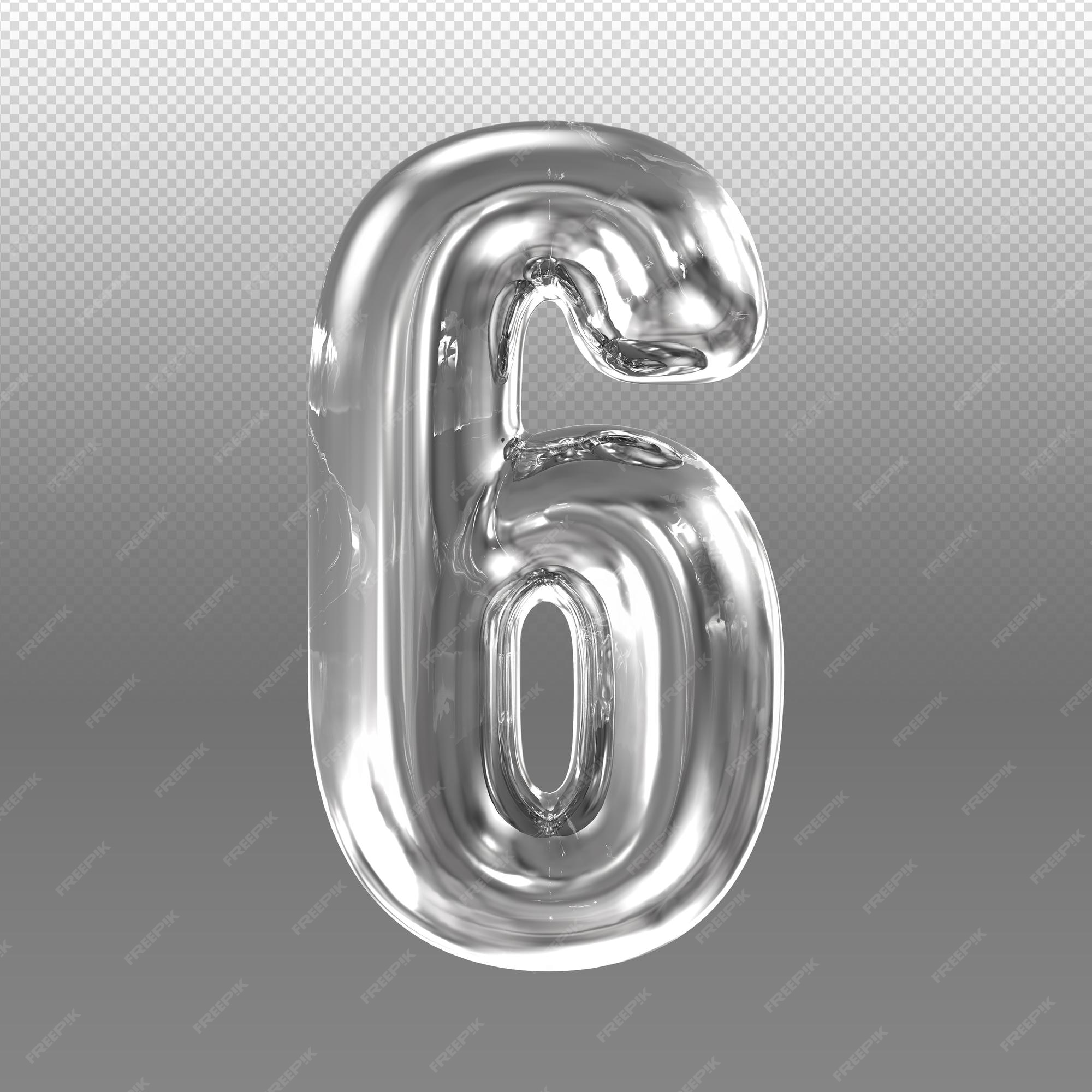 Premium Psd A Clear Number 5 With A Textured Background