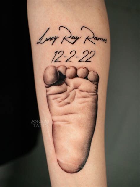 Realistic Baby Foot Tattoo Baby Footprint Tattoo Baby Feet Tattoos Realistic Baby Foot Tattoo Baby Footprint Tattoo Baby Feet Tattoos