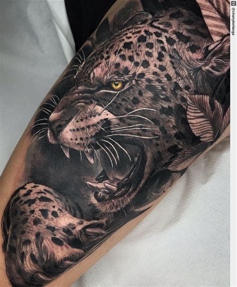 Realistic Jaguar Tattoo Bronctattooaus Com Realistic Jaguar Tattoo Bronctattooaus Com