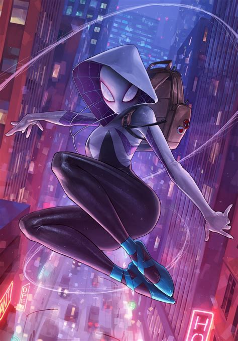Respect Gwen Stacy Ghost Spider Gwenom Marvel Earth 65