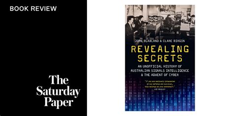 Revealing Secrets The Saturday Paper