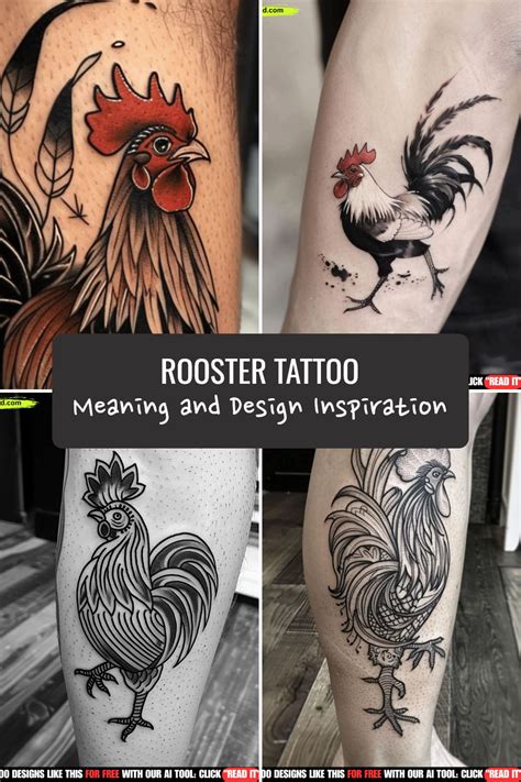Rooster Tattoo Meaning And Design Ideas Rooster Tattoo Tattoos With Rooster Tattoo Meaning And Design Ideas Rooster Tattoo Tattoos With