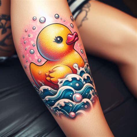 Rubber Duck Tattoo At Jackson Ribush Blog