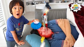 Ryan Helps Sick Daddy And More Fun 1 Hour Kids Video Youtube