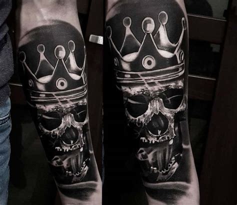 Skull With Crown Tattoo By Marcin Sokolowski Post 26162 Skull With Crown Tattoo By Marcin Sokolowski Post 26162