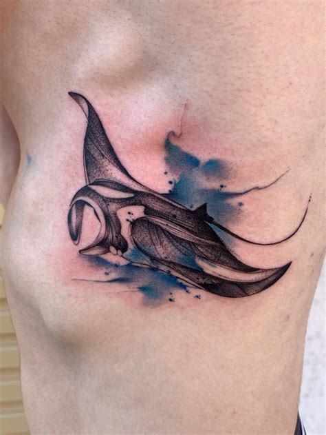 Stingray Tattoo Design