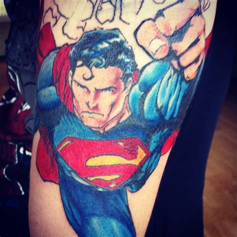 Superman Tattoos Designs Ideas And Meaning Tattoos For You