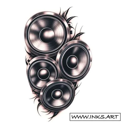 Tattoo Design Family Of Subwoofers Symbolism Style Realism
