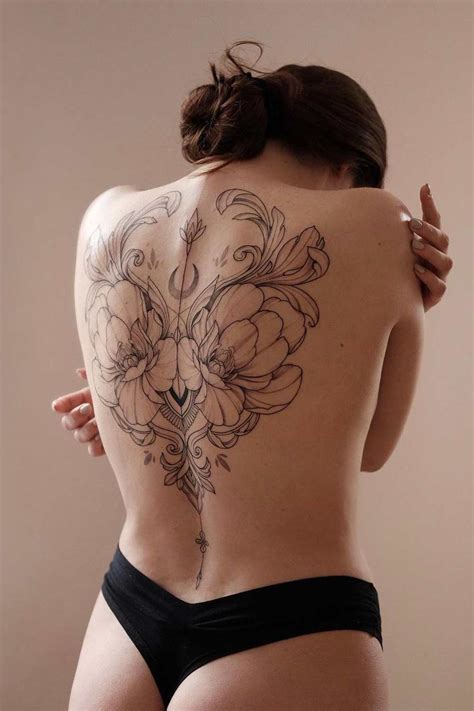 Tattoo On Female Back