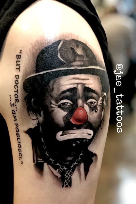 Tattoo Sad Clown