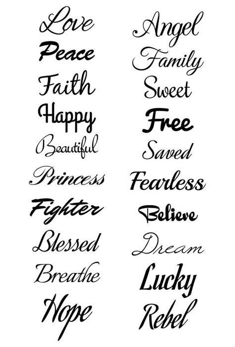 Tattoo Script Styles