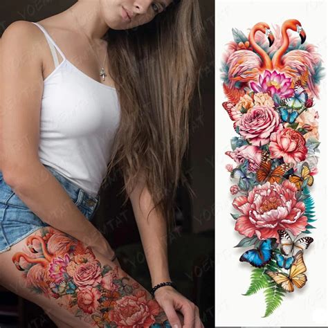 Temporary Thigh Tattoo For Women Realistic Stylish Goodsshopi