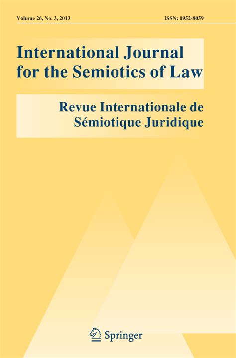 The Language Of Justice Examining Courtroom Discourse In An Electoral Conflict International Journal For The Semiotics Of Law Revue Internationale De S Miotique Juridique The Language Of Justice Examining Courtroom Discourse In An Electoral Conflict International Journal For The Semiotics Of Law Revue Internationale De S Miotique Juridique