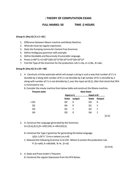Theory Of Computation Paper Explained: A Guide For Cs Majors