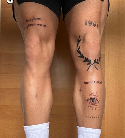Thigh Tattoo Designs Male
