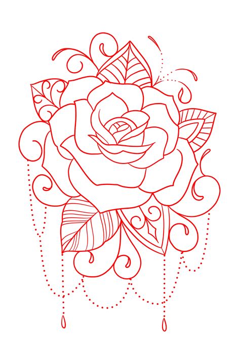Thigh Tattoo Templates