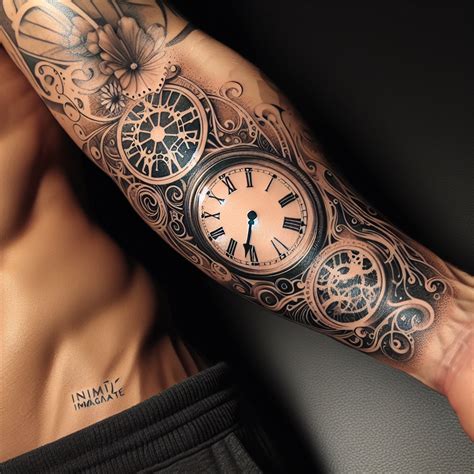 Time Clock Tattoo Design Simple 100 Timeless Clock Tattoo Ideas With Time Clock Tattoo Design Simple 100 Timeless Clock Tattoo Ideas With